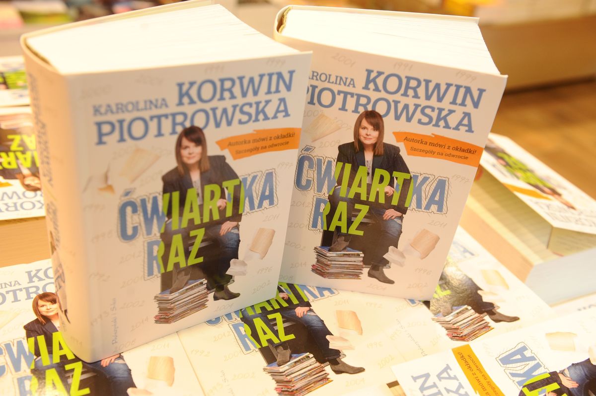 Premiera nowej książki Karoliny Korwin Piotrowskiej